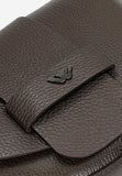 Dark Brown Crossbody Bag | 981652