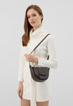 Dark Brown Crossbody Bag | 981652