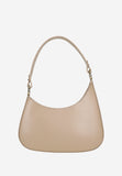 Wojas Beige Asymmetric Leather Crossbody Bag | 8041154