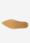 Wojas Beige Velour Leather High Heels | 3516364