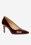 Wojas Burgundy Patent Leather High Heels | 3504135
