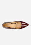 Wojas Burgundy Patent Leather High Heels | 3504135