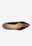 Wojas Burgundy Leather Heels | 3514035