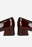 Wojas Burgundy Leather Heels | 3514035