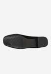 Wojas Black Velour Leather Loafers | 4501061