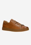 Wojas Brown Leather Sneakers | 4633454