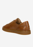 Wojas Brown Leather Sneakers | 4633454