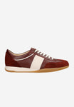 Wojas Burgundy Leather Sneakers | 4634375