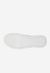 Wojas White Light Blue Sneakers with Wojas Logo | 4626556