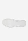 Wojas White Light Blue Sneakers with Wojas Logo | 4626556