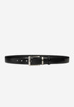Wojas Black Embossed Leather Belt | 9312431