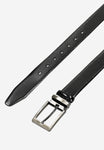 Wojas Black Embossed Leather Belt | 9312431