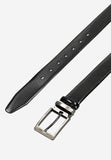 Wojas Black Embossed Leather Belt | 9312431