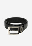 Wojas Black Embossed Leather Belt | 9312431