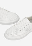 Wojas White Leather Sneakers | 4626559