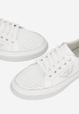 Wojas White Leather Sneakers | 4626559