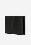 Wojas Black Embossed Leather Wallet | 9110081