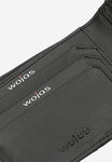 Wojas Black Embossed Leather Wallet | 9110081