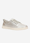 Wojas Golden Leather Sneakers with Wojas Logo | 4626558