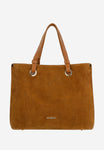 Wojas Light Brown Leather Tote Bag | 8042773