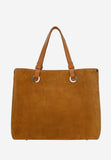 Wojas Light Brown Leather Tote Bag | 8042773