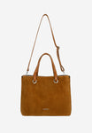 Wojas Light Brown Leather Tote Bag | 8042773