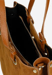 Wojas Light Brown Leather Tote Bag | 8042773