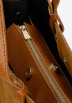 Wojas Light Brown Leather Tote Bag | 8042773