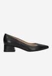 Wojas Black Leather Heels | 3514051