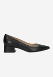 Wojas Black Leather Heels | 3514051
