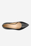 Wojas Black Leather Heels | 3514051