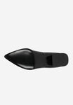 Wojas Black Leather Heels | 3514051