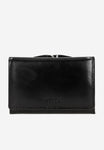 Wojas Black Snap Leather Wallet | 693851