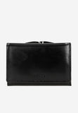 Wojas Black Snap Leather Wallet | 693851