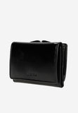 Wojas Black Snap Leather Wallet | 693851