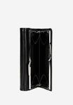 Wojas Black Snap Leather Wallet | 693851