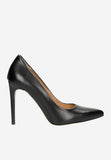 Wojas Black Leather High Heels (4.13 in) | 3508951