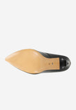 Wojas Black Leather High Heels (4.13 in) | 3508951
