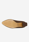 Wojas Brown Velour Leather High Heels | 929662