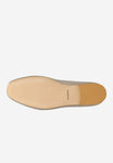 Wojas Golden Leather Ballet Flats with Single Strap | 4405558