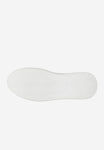 Wojas White Leather Sneakers with Golden Decoration | 4634459