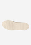 Wojas Beige Leather Sneakers with Golden Details | 4601954