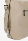 Wojas 2 in 1 Beige Leather Backpack and Handbag | 8012754