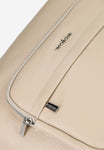 Wojas 2 in 1 Beige Leather Backpack and Handbag | 8012754