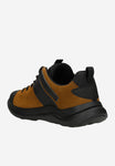 Wojas Brown and Black Leather Trekking Ankle Boots | 1026183