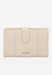 Wojas Beige Leather Snap Wallet | 9101154