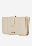 Wojas Beige Leather Snap Wallet | 9101154