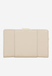Wojas Beige Leather Snap Wallet | 9101154