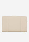 Wojas Beige Leather Snap Wallet | 9101154