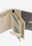 Wojas Beige Leather Snap Wallet | 9101154